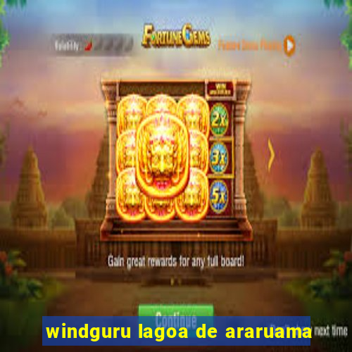 windguru lagoa de araruama